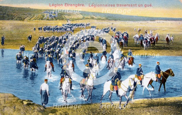 French Foreign Legion, Morocco, c1900. Artist: Unknown