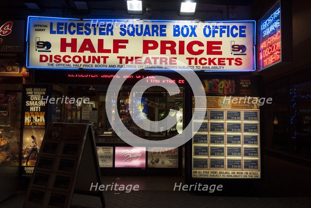 Leicester Square, 2007. Creator: Ethel Davies.