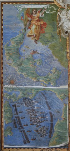 Corfu island and The Battle of Lepanto, 1583.