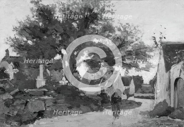 Village in Brittany, 1844. Creator: Charles Francois Daubigny.