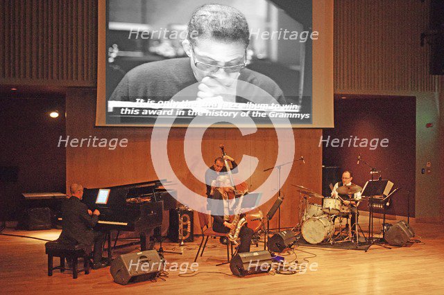 Buster Birch, Jim Treweek, Jo Fooks and Pete Ringrose, Birley Centre, Eastbourne, 2015. Artist: Brian O'Connor.