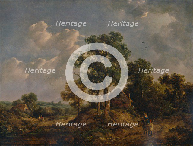 'Near Sevenoaks, Kent', 19th century, (1935). Artist: Richard Hilder.