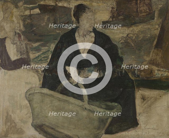 Fisherman's Wife, 1920. Creator: Constant Permeke.