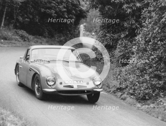TVR Grantura at Wiscombe Park, early 1960's. Creator: Unknown.
