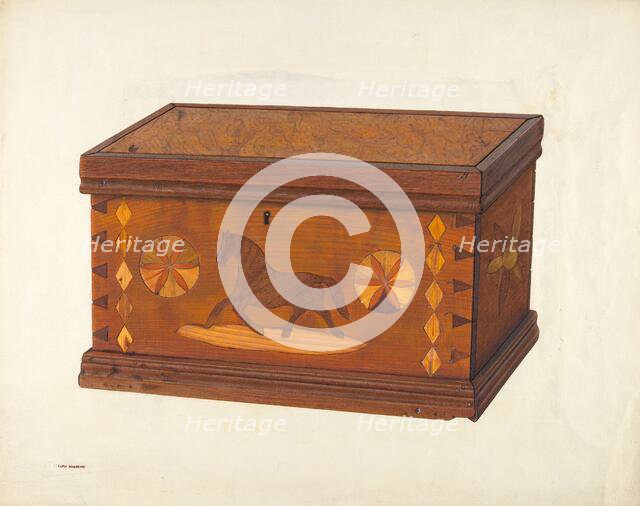 Strong Box, c. 1940. Creator: Chris Makrenos.