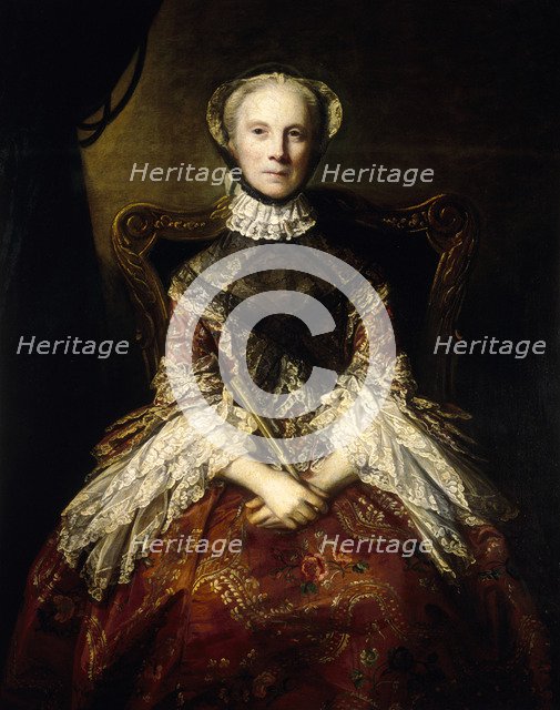 Lady Dorothea Harrison, 1758.  Artist: Sir Joshua Reynolds