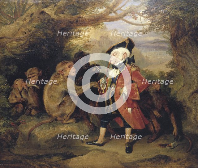 'The Travelled Monkey', 1827. Artist: Edwin Henry Landseer