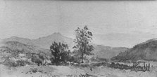 Three Views, No. 1: Mount Washington from Shelburn, New Hampshire, . Creator: John William Hill.