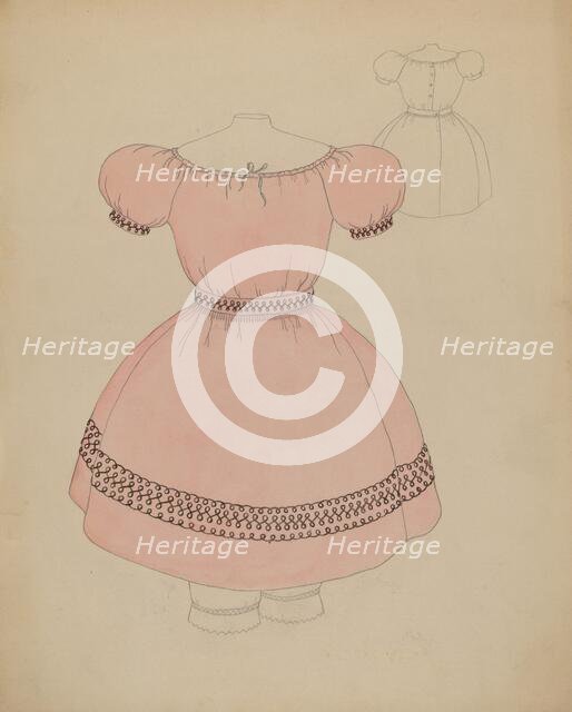 Boy's Dress, c. 1936. Creator: Doris Beer.
