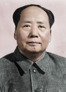 Mao Zedong, Chinese Communist revolutionary and leader, c1950s(?). Artist: Unknown.