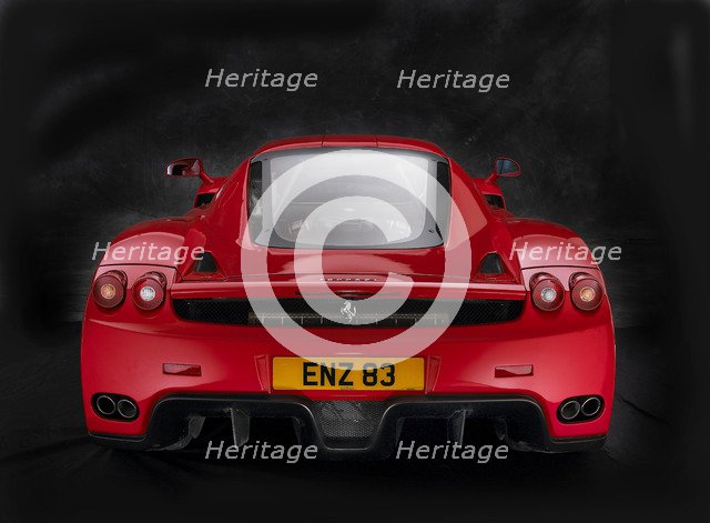 2004 Ferrari Enzo  Artist: Unknown.
