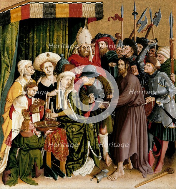Christ before Pilate. The Wings of the Wurzach Altar, 1437. Artist: Multscher, Hans (c. 1400-1467)