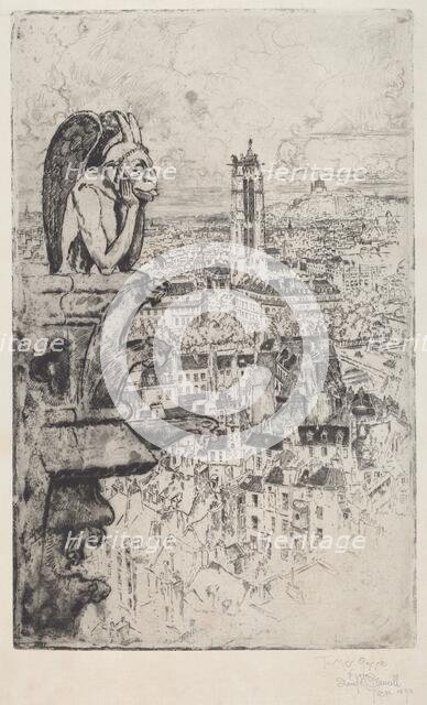 Le Stryge, 1893. Creator: Joseph Pennell.