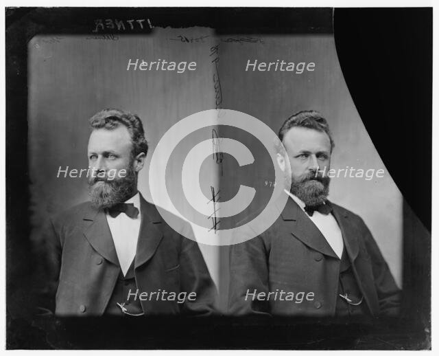 Anthony Ittner of Missouri, 1865-1880. Creator: Unknown.