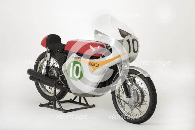 1961 Honda RC162, Mike Hailwood. Creator: Unknown.