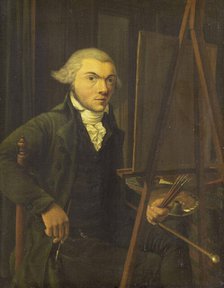 Portrait of a Painter, probably Harmanus Uppink, 1785-1791. Creator: Willem Uppink.