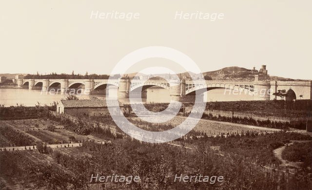 Tarascon, Viaduc, ca. 1861. Creator: Edouard Baldus.