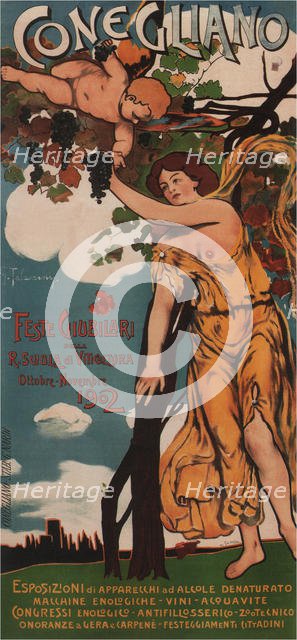 Conegliano - Feste Giubilari della R. Scuola di Viticoltura, 1902. Artist: G. Del Colle & G. Talamini (active ca 1900)