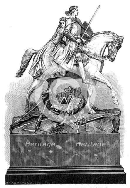 Goodwood Races: The Chesterfield Cup, 1864. Creator: Unknown.