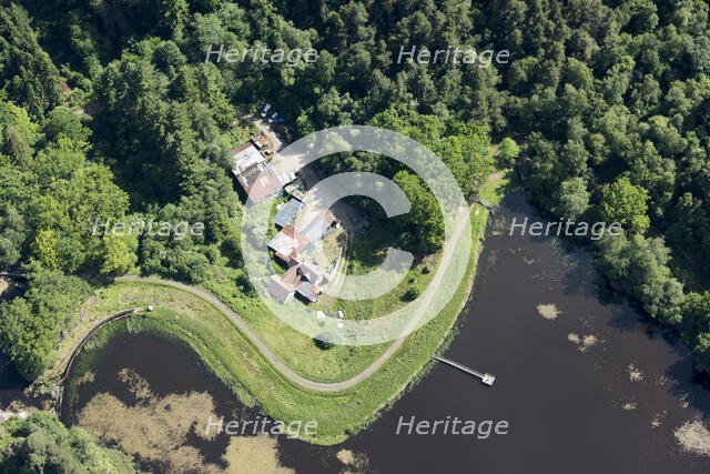 Debdon Sawmill and Power House, Debdon Lake, Northumberland, 2018. Creator: Historic England.