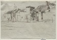 The Swan, Chelsea, c. 1870. Creator: James McNeill Whistler (American, 1834-1903).
