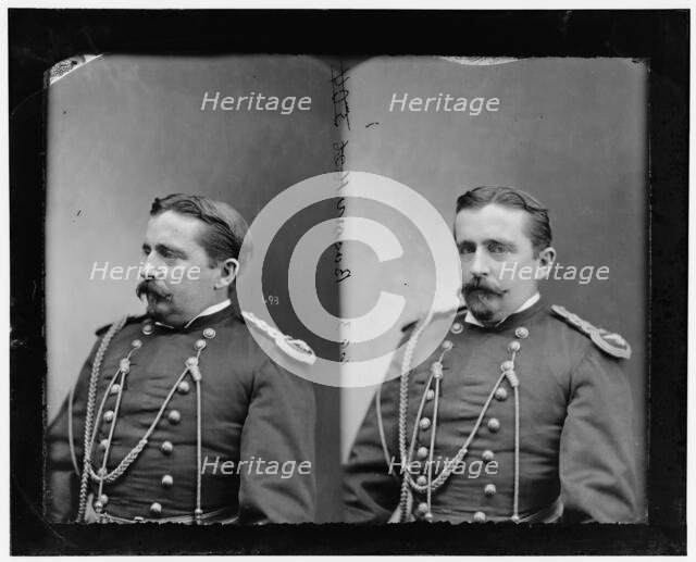 Colonel John M. Bacon, 1865-1880. Creator: Unknown.