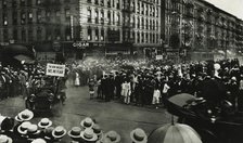 UNIA Parade, organized in Harlem, 1920. Creator: Unknown.