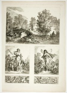 Plate 22 of 38 from Oeuvres de J. B. Huet, 1796–99. Creator: Jean Baptiste Marie Huet.