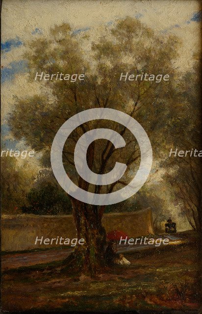 Olive Trees at Menton, 1881.