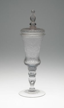 Goblet with Cover, Germany, 1736. Creator: Unknown.
