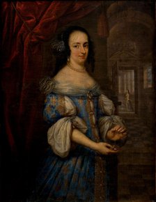 Portrait of Isabella d'Este (1635-1666), Duchess of Parma, 1664-1666. Creator: Denys, Frans (c. 1610-1670).