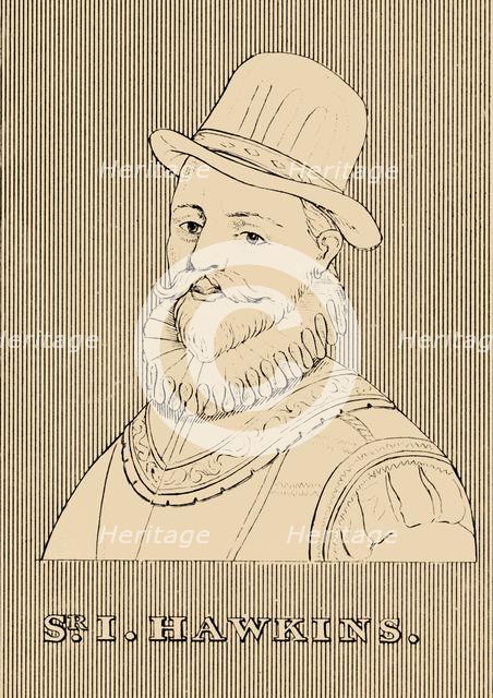'Sir I. Hawkins', (1532-1595), 1830. Creator: Unknown.