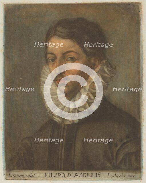 Filippo d'Angeli, 1789. Creator: Carlo Lasinio.