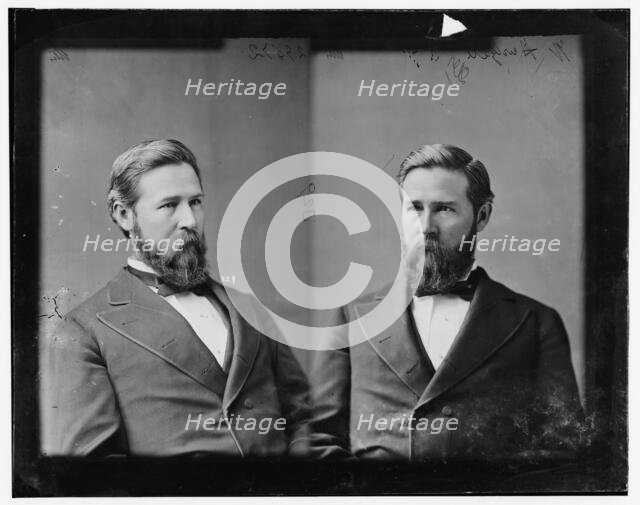 William Hartzell of Illinois, 1865-1880. Creator: Unknown.