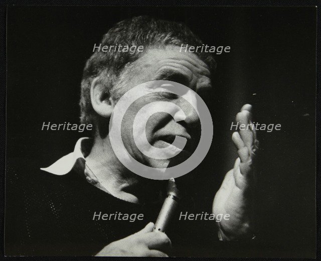 Buddy Rich in concert at the Forum Theatre, Hatfield, Hertfordshire. Artist: Denis Williams