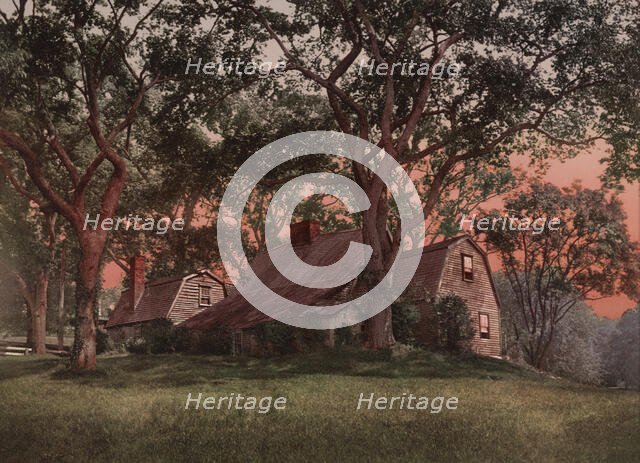 The Old Fairbanks House, Dedham, Massachusetts, c1899. Creator: Unknown.