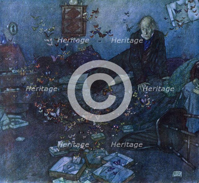 'The Entomologist's Dream', 1909. Artist: Edmund Dulac