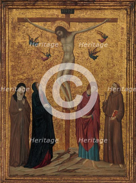 The Crucifixion, ca. 1315-20. Creator: Ugolino da Siena.