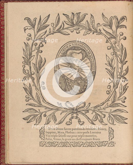 Les Singuliers et Nouveaux Portraicts... page 2 (verso), 1588. Creator: Federico de Vinciolo.