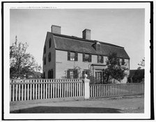 Captain Titus Salter House, Portsmouth, N.H., (1907?). Creator: Unknown.