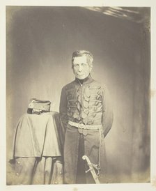 General Sir J. Burgoyne, Bart. G.C.B., 1855. Creator: Roger Fenton.
