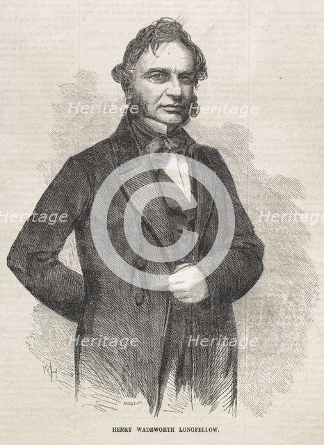 Henry Wadsworth Longfellow, 1858. Creator: Winslow Homer (American, 1836-1910).