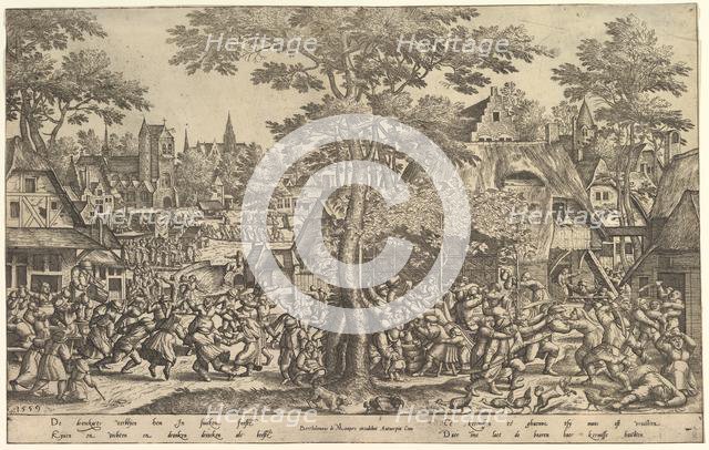 Peasant Fair, 1559. Creator: Peeter van der Borcht.