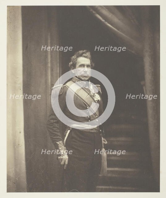 Lieutenant General Sir de Lacy Evans, G.C.B., 1855. Creator: Roger Fenton.