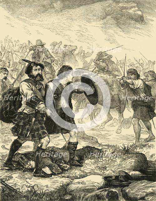 'Lochiel at Killiecrankie', 1881. Creator: Unknown.