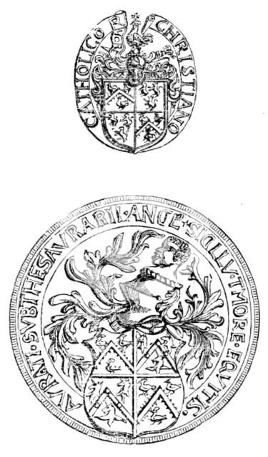 Sir Thomas More's seals, 1862. Creator: Unknown.