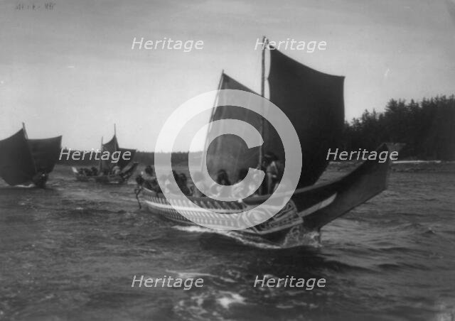 A fair breeze, c1914. Creator: Edward Sheriff Curtis.
