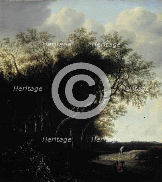 A Dutch landscape, c1640-1660. Creator: Jan Goedart.