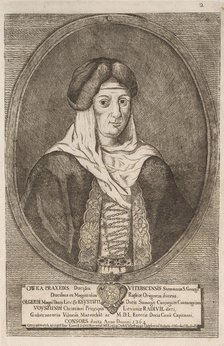 Owka Prakseda Radziwill. From: Icones Familiae Ducalis Radivilianae, 1758.