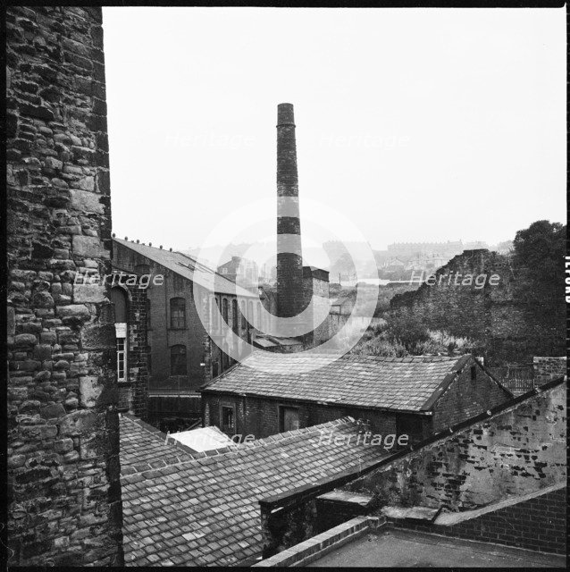 Healey Wood Mill, Healey Wood Road, Burnley, Lancashire, 1966-1974. Creator: Eileen Deste.